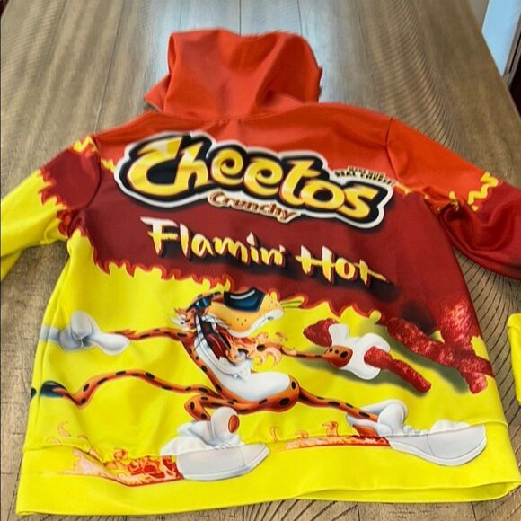 Flamin' 🔥 Hot 🥵 Cheetos Tiger 🐅 Kids Hoodie Kangaroo 🦘 Pocket - Picture 12 of 16